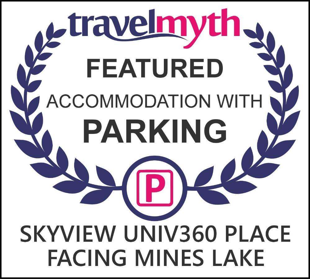 Skyview Univ360 Place Facing Mines Lake Kampong Bohol Exteriör bild